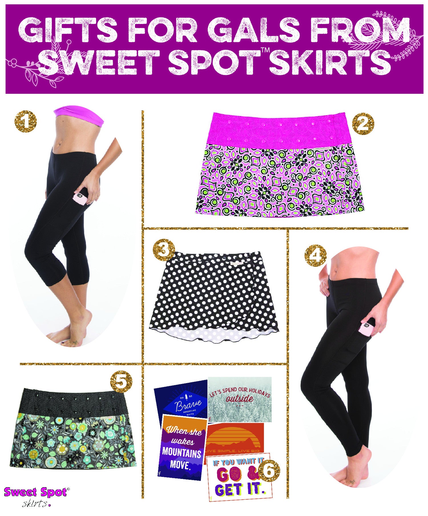 Sweet Spot® Skirts Holiday Shopping Guide 2017