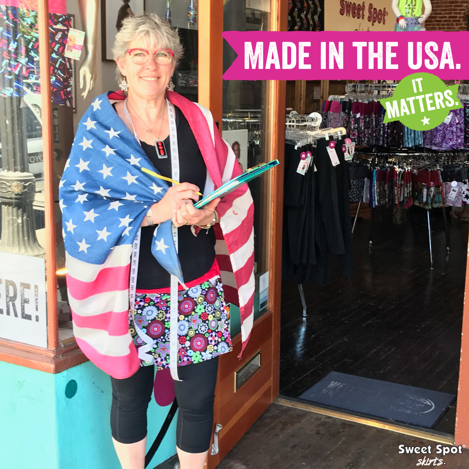 Meet Dianna, She makes your skirts! #MadeintheUSA