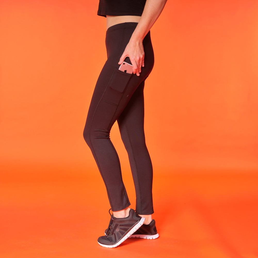 Tights- Ankle Length Black